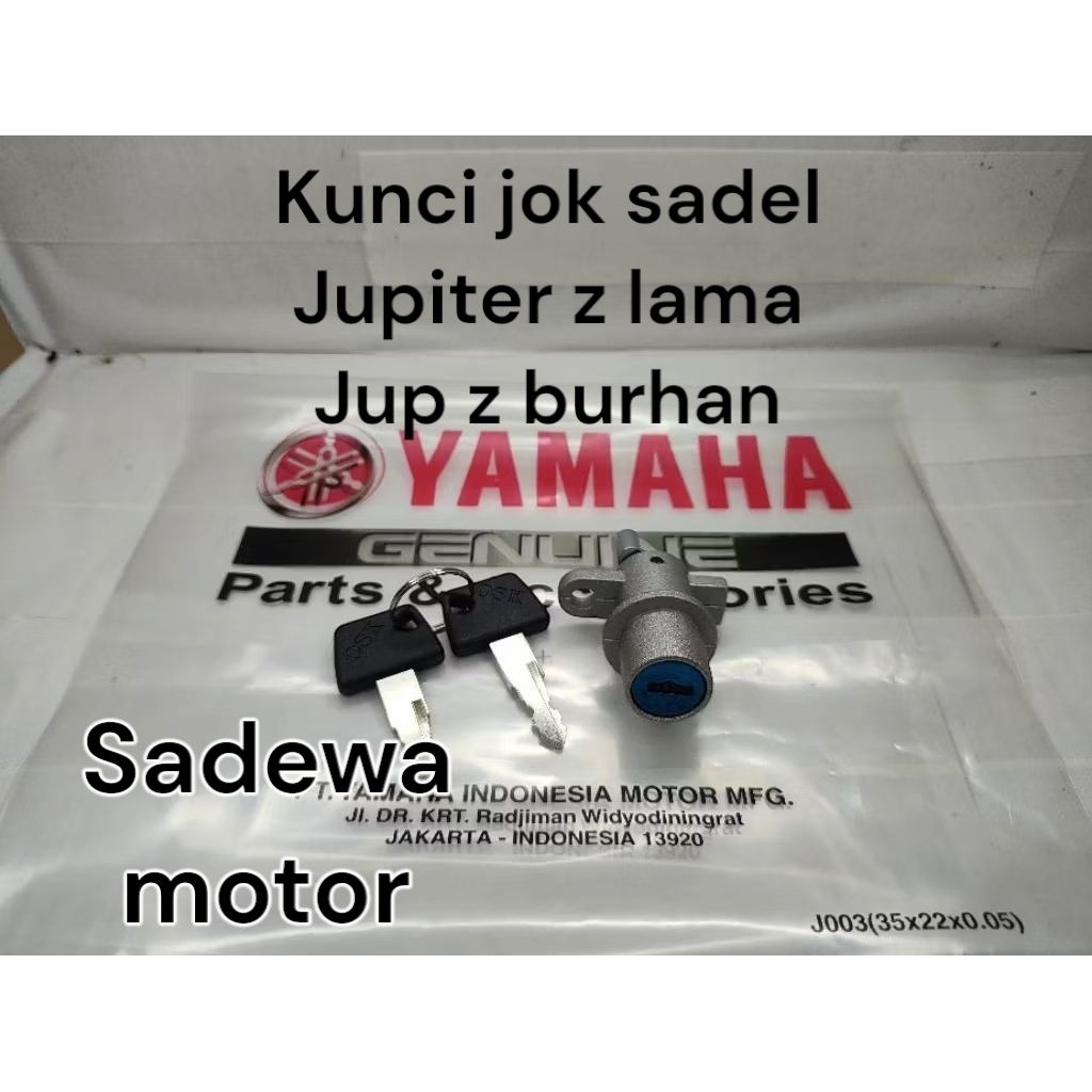 KUNCI JOK SADEL BELAKANG BAGASI JUPITER Z LAMA , JUPITER Z BURHAN