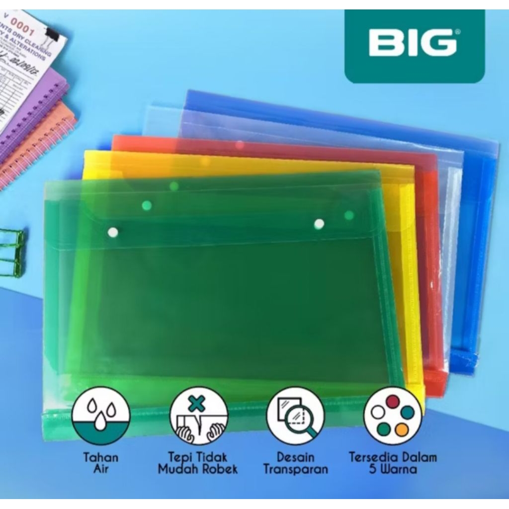 

MAP KANCING TRANSPARAN BIG MF 8114 (SATUAN) / MAP DOCUMENT KANCING 2 BIG (ECER / PER PCS)
