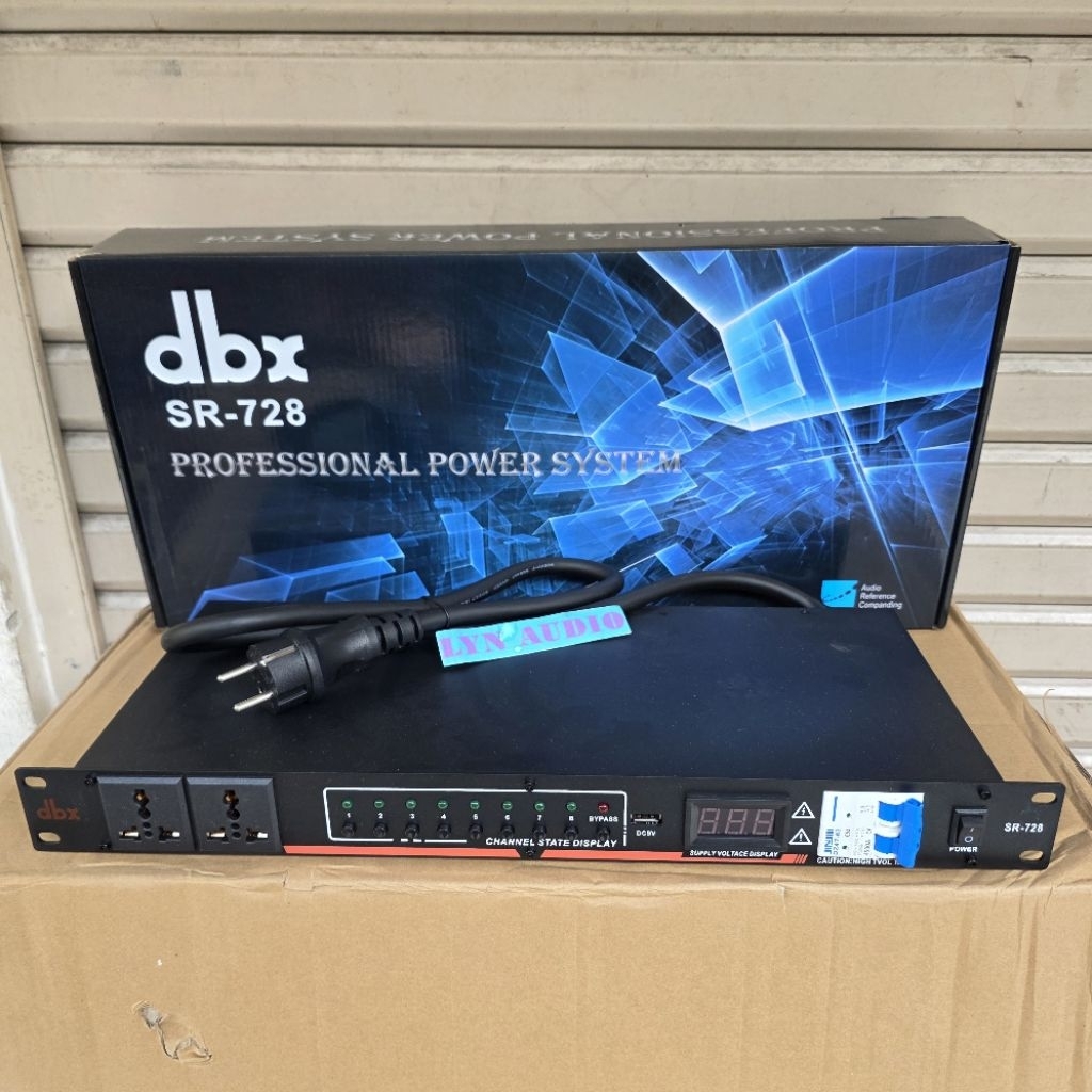 POWER SEQUENCER DBX SR728 DBX SR 728 CONTROLLER