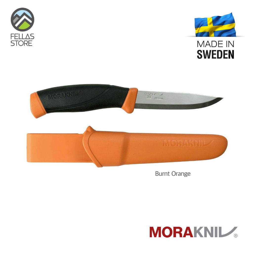 Pisau Morakniv - Companion (S) Burnt Orange