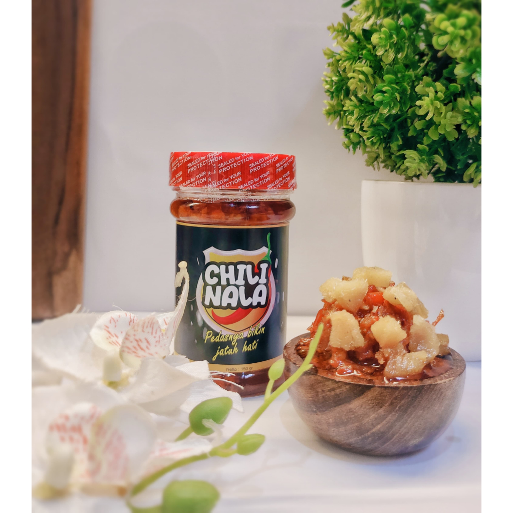 

Sambal Cumi Teri Udang Tongkol 150 gr Chili nala Bogor