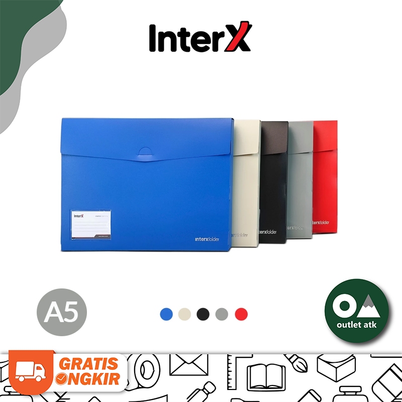 

Tas Dokumen / Carry File Box Inter X A5 4cm Tebal