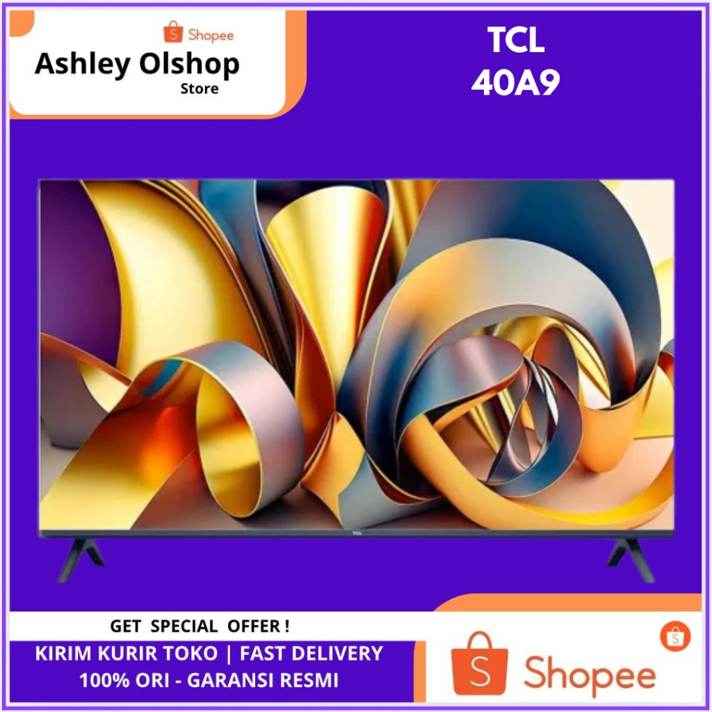 TV Android 40 Inch TCL 40A9 Google Pengganti 40A7 TCL A9 40 Android 11