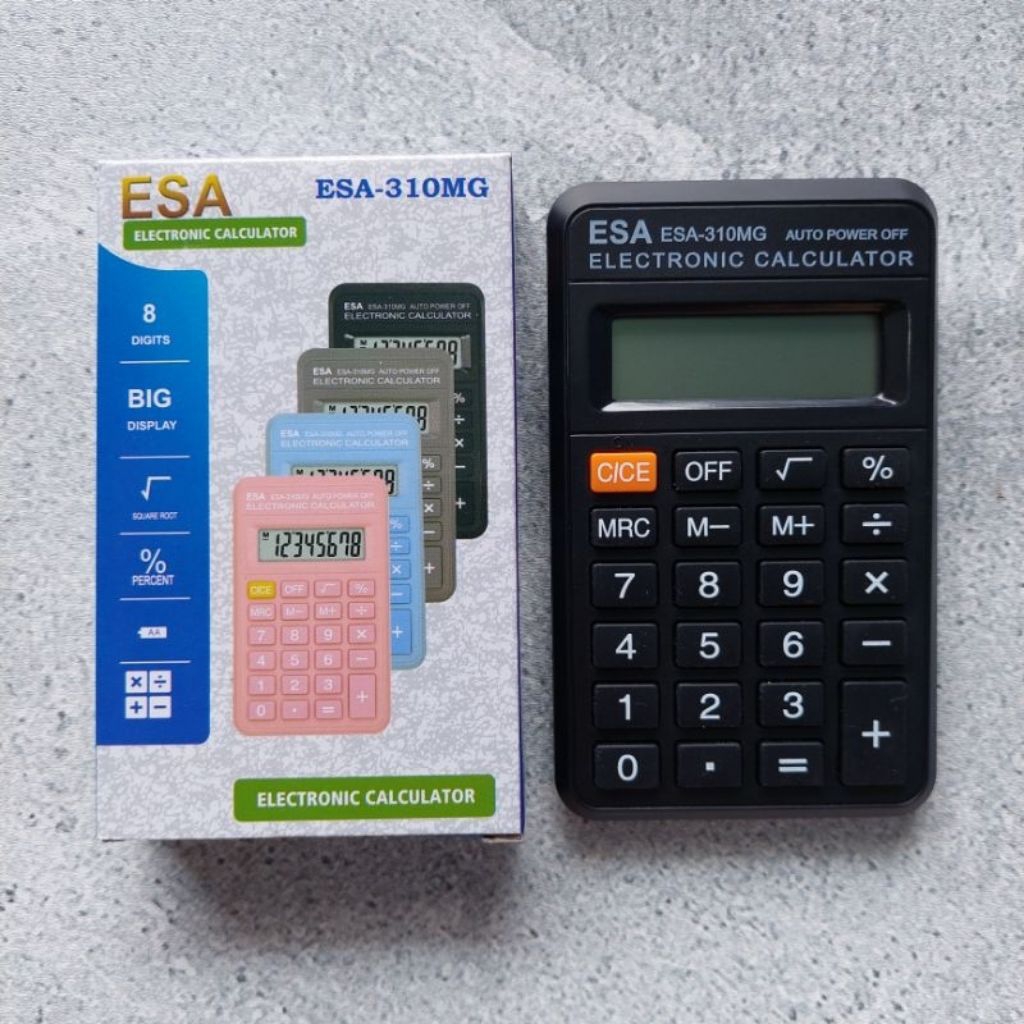 

Kalkulator Saku ESA402 3 Key Memory