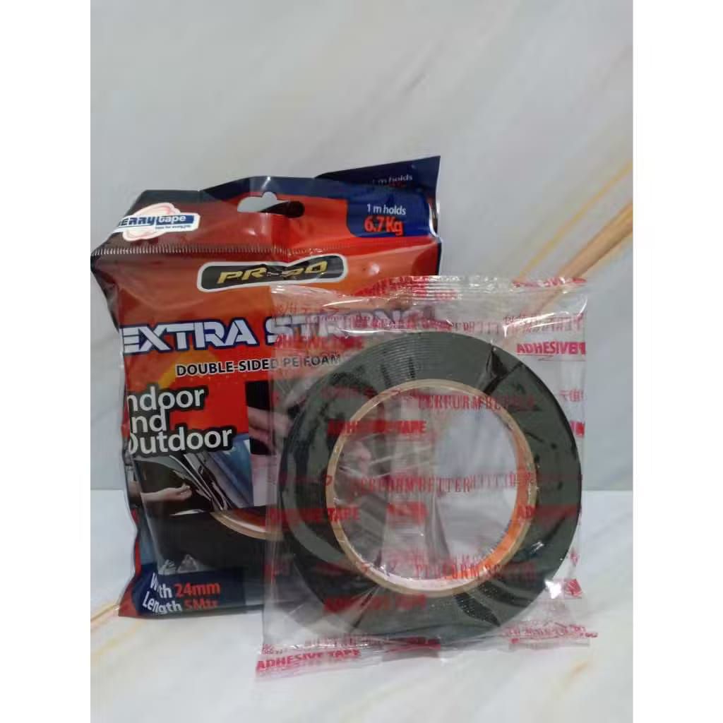 

(1 PCS) Double Foam BERRY Hijau / Double Side Tape Foam BERRY 1 Inch / Isolasi 2 Sisi BERRY Foam