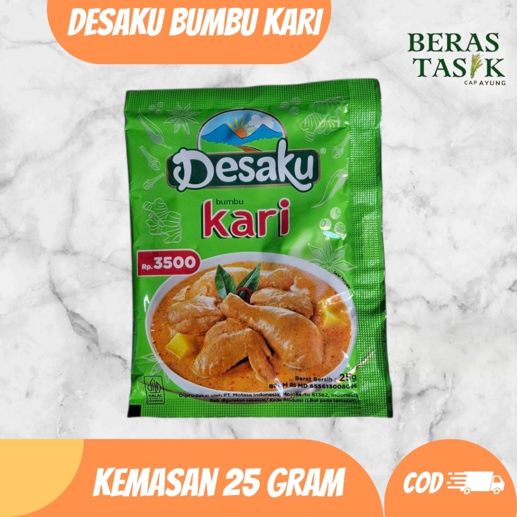 

DESAKU Bumbu Kari Kemasan 25 Gram