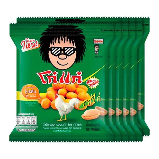 

KOH-KAE PEANUTS Kemasan 17gr Varian Rasa Ayam & Barbekyu