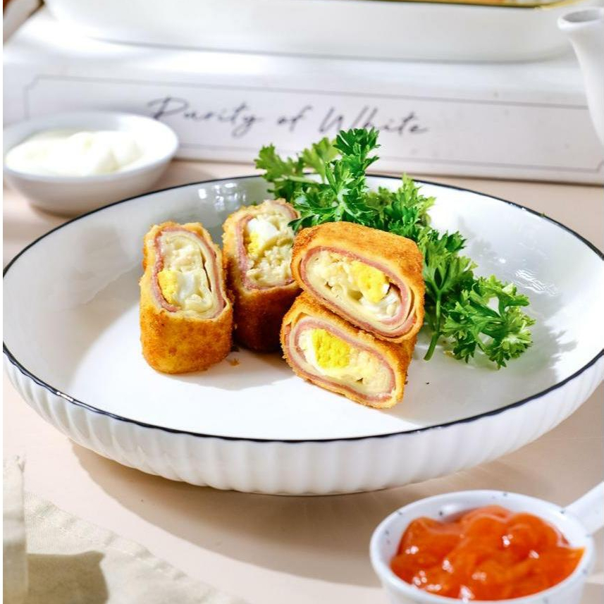 

Risoles Smoked Beef Mayo & Cheese | Risol Daging Sapi Asap Mayo dan Keju