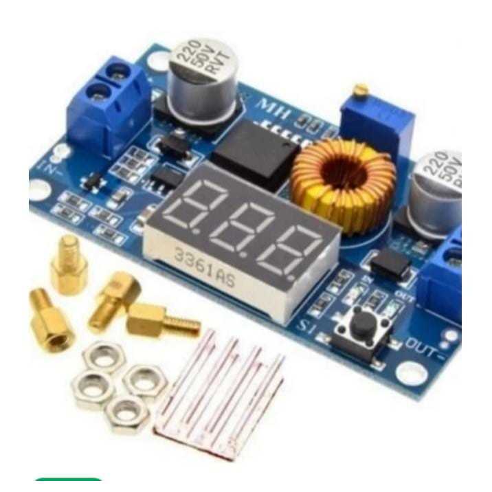 RF5654 kit module modul stepdown step down xl4015 xl 4015 display voltase by PCM LTC GLODOK