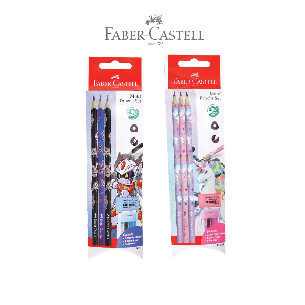 

Faber-Castell Paket Menulis Anak Lengkap Motif Robot & Unicorn