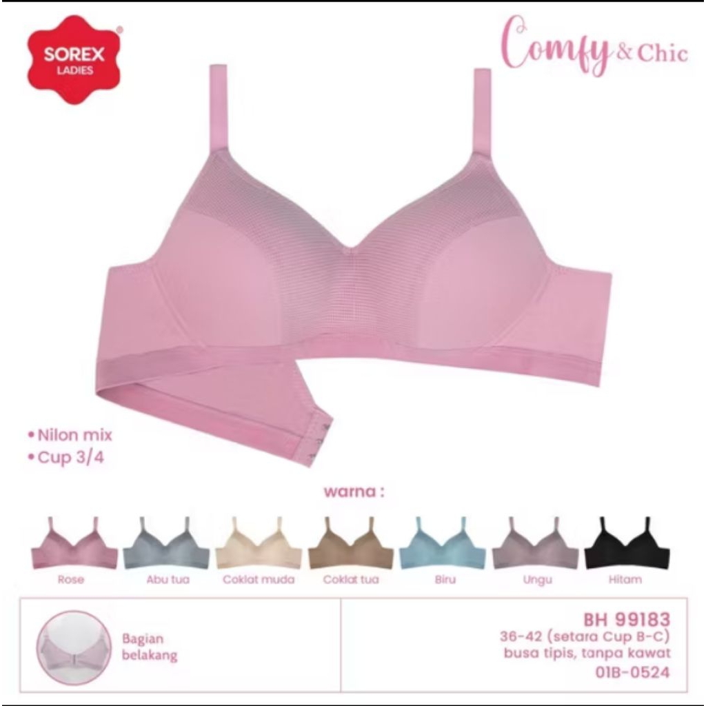 1PCS/LEMBAR BRA/BH SOREX ART.99183