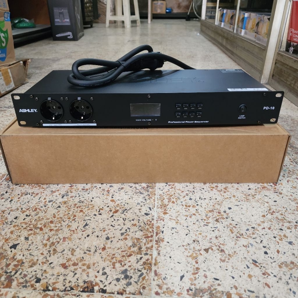Power Sequencer Ashley PD10 PD 10 PD-10 Original