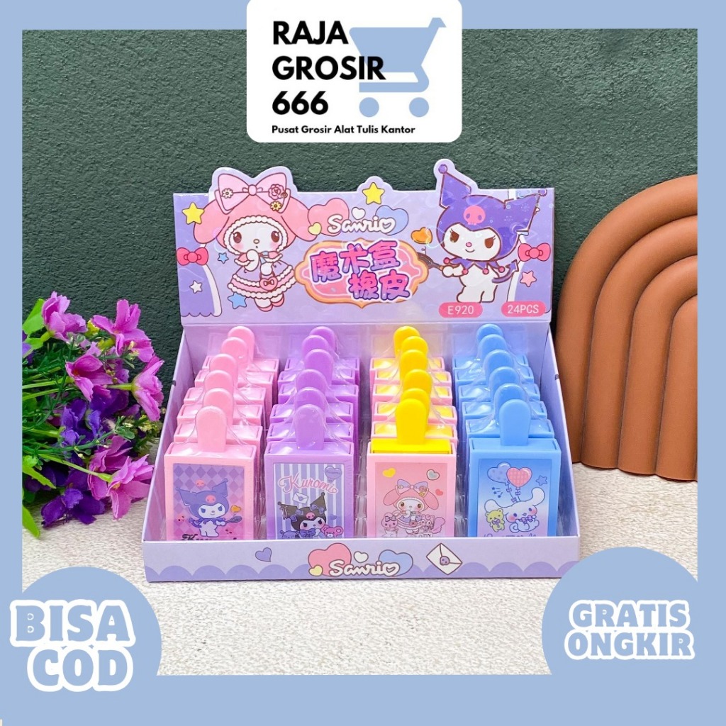 

PENGHAPUS MISTERY ICE CREAM STICK SANRIO ER-1910 LUCU IMUT KADO UNIK SOUVERNIR NIKAHAN ULANG TAHUN HAJATAN