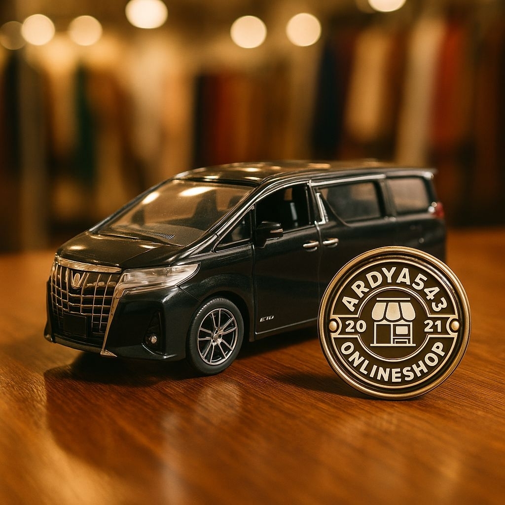 Mobil Toyota Alphard Diecast Mainan Miniatur