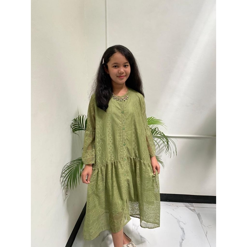 NAURA DRESS || BAJU PESTA ANAK || BAJU PESTA || BAJU ANAK BROKAT || BAJU BROKAT