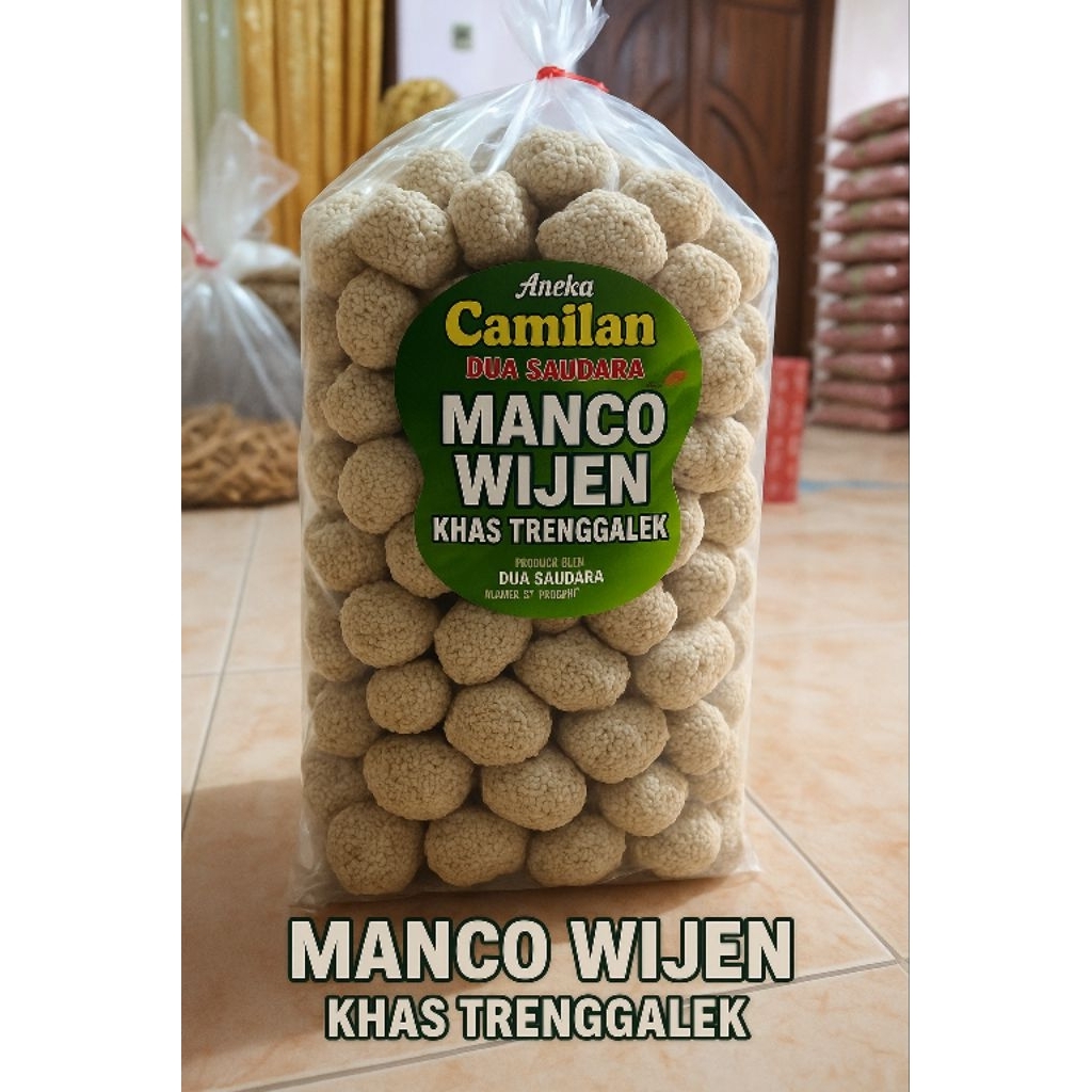 

Camilan mancho wijen khasTrenggalek 250G | 500g l 1kg