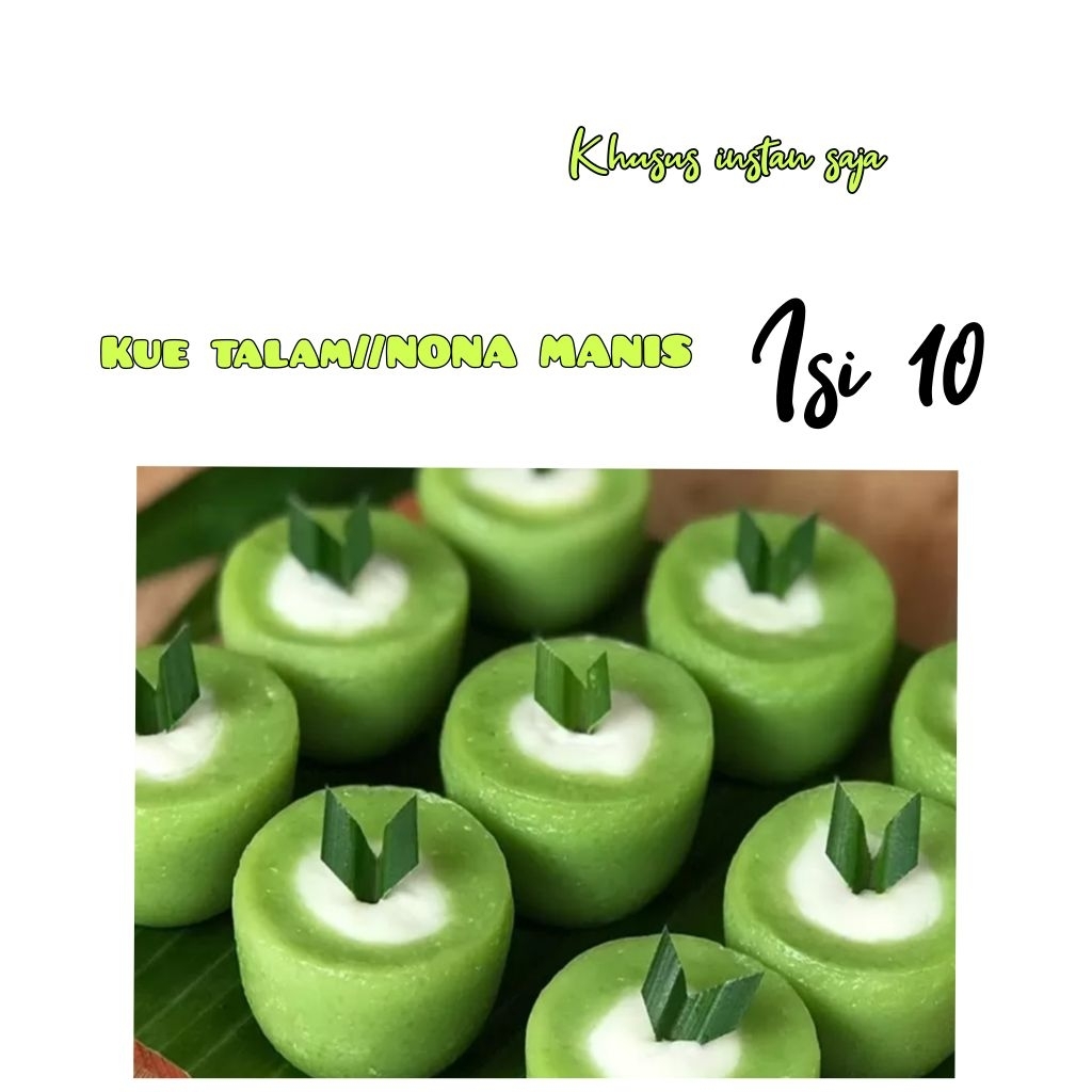 

KUE NONA MANIS