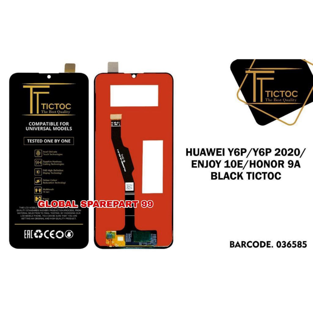 LCD HUAWEI Y6P 2020 / HUAWEI ENJOY 10E / HONOR 9A TICTOC