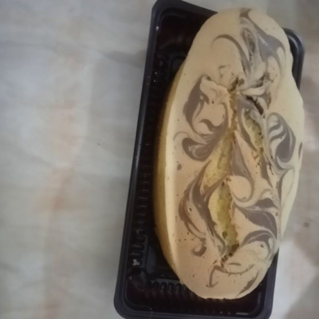 

Bolu marmer cake original Oval