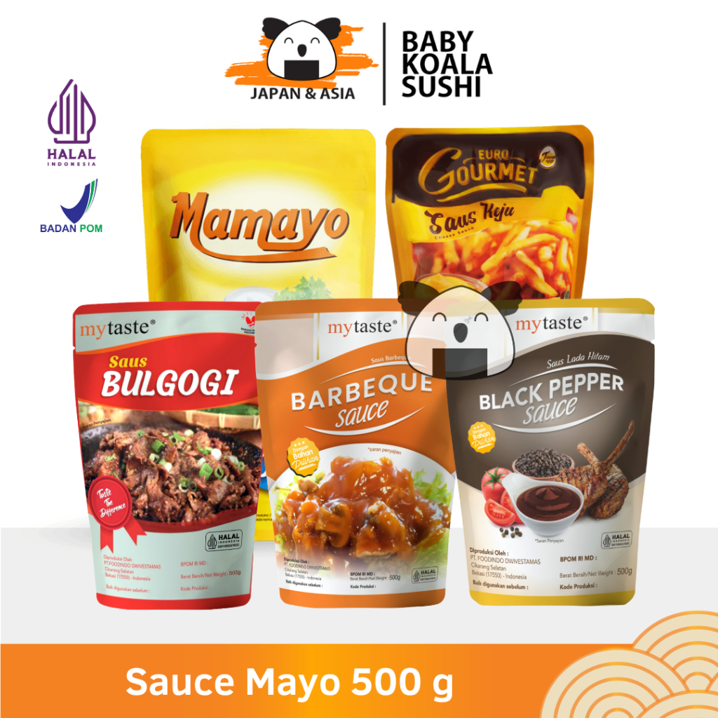 

MY TASTE Barbeque Sauce 500 g Halal │ Saus Cocol Rasa BBQ