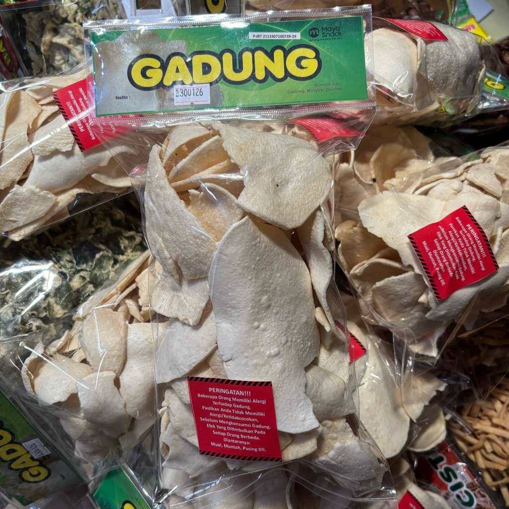 

KERIPIK GADUNG UMBI GADUNG KEMASAN OLEH-OLEH