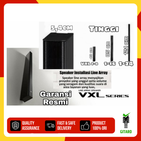 Original YAMAHA VXL 1-8 18 Speaker Line Array GARANSI Speaker Gantung