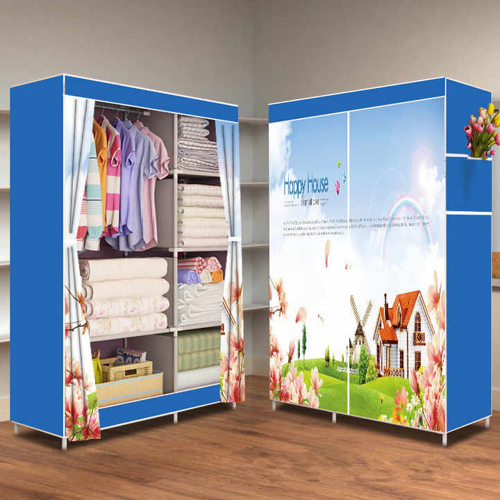 Lemari Gantungan Baju Lemari Portable Lemari Kost Gantungan Baju Lemari