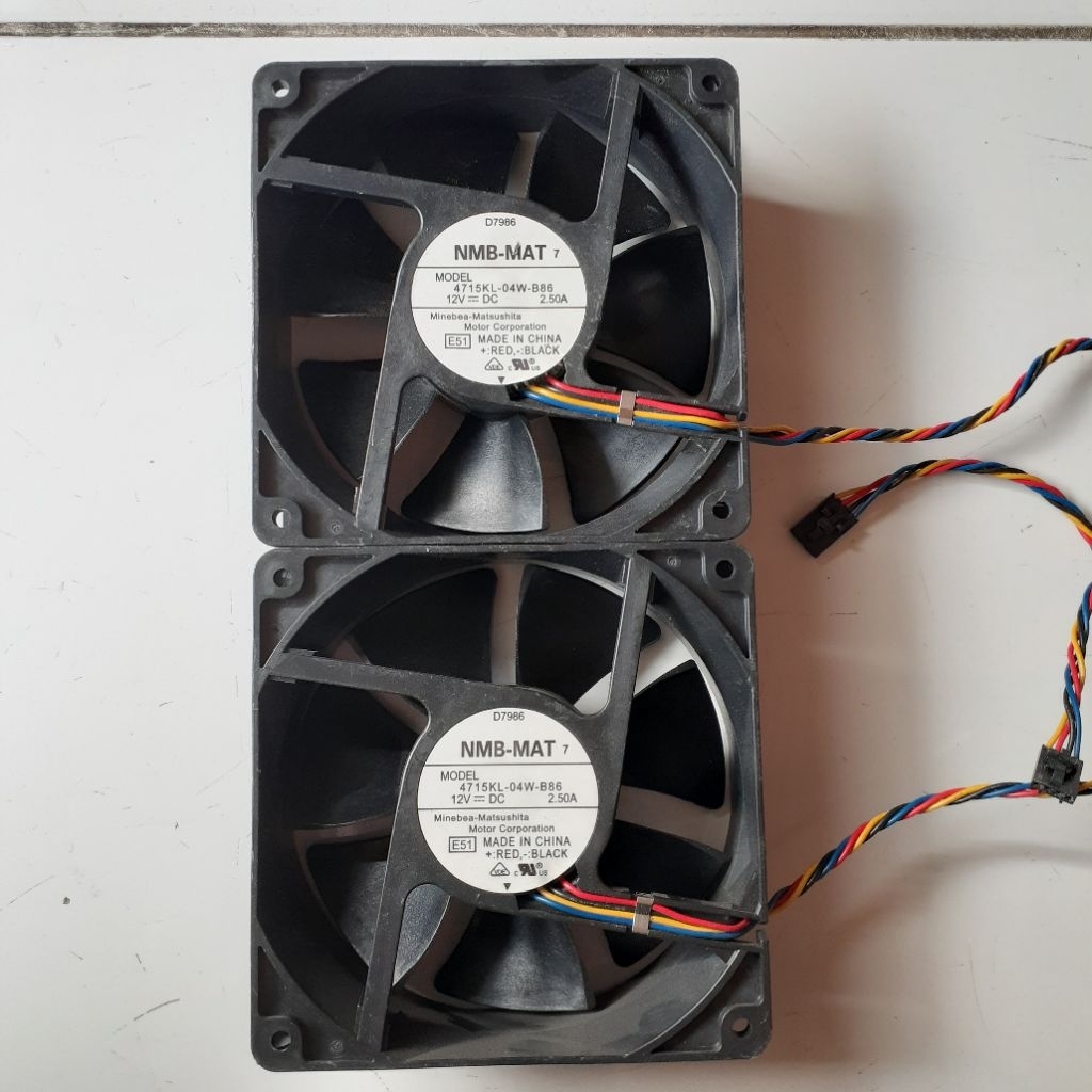 NMB-MAT kipas dc 12V 12cm