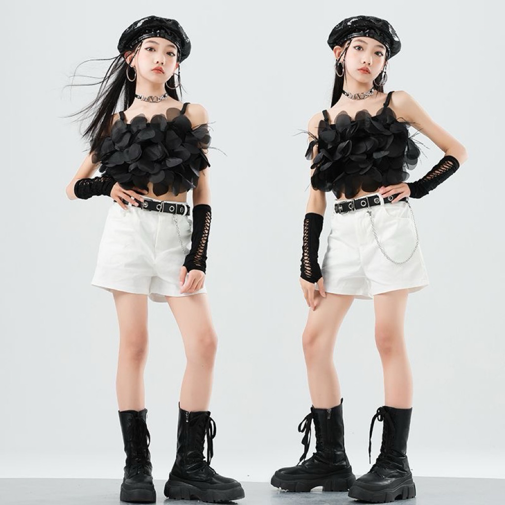 PO BAJU KOSTUM HIPHOP KPOP DANCE KOREA ANAK