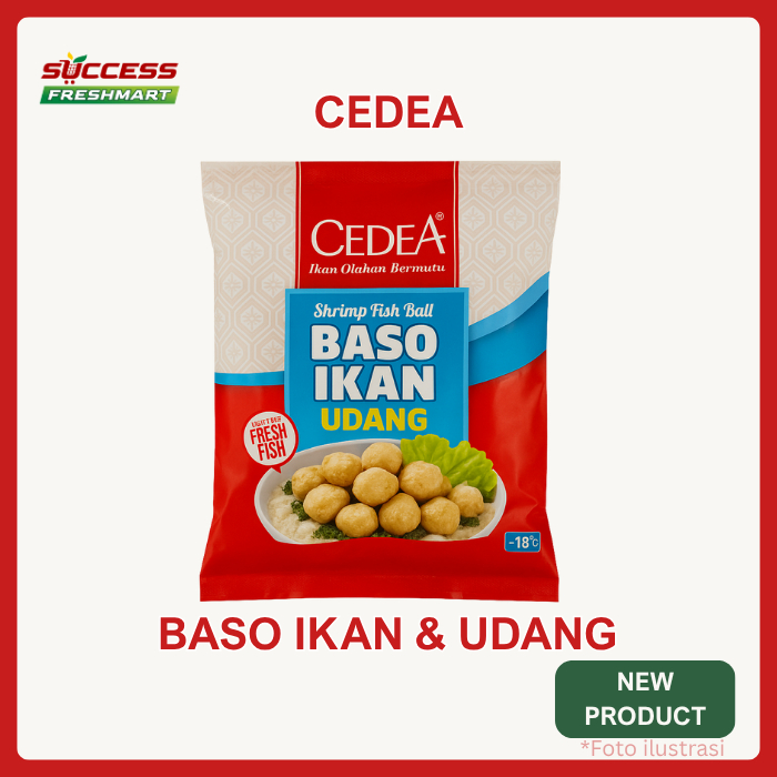 

Cedea Baso Ikan Dan Udang 500 Gram