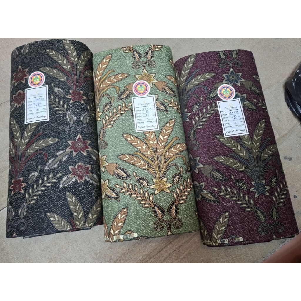 BAHAN BATIK KATUN 100% BATU RADEN EXCLUSIVE, KAIN BATIK KATUN ORIGINAL BATU RADEN METERAN, BATIK KAT