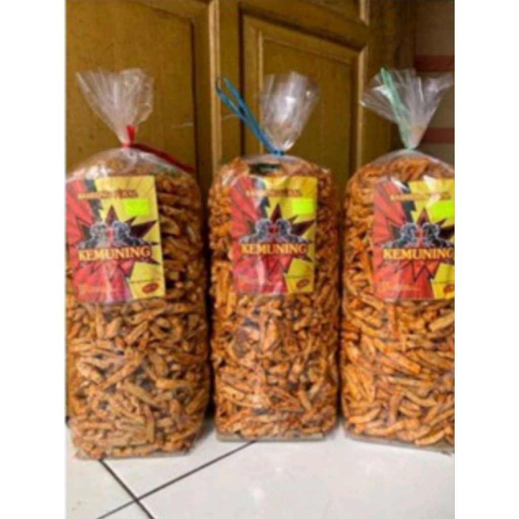 

[ ISI 1.8 KG ] BASRENG KEMUNING PEDAS DAUN JERUK/ BASRENG ENAK VIRALL/ TERMURAHH