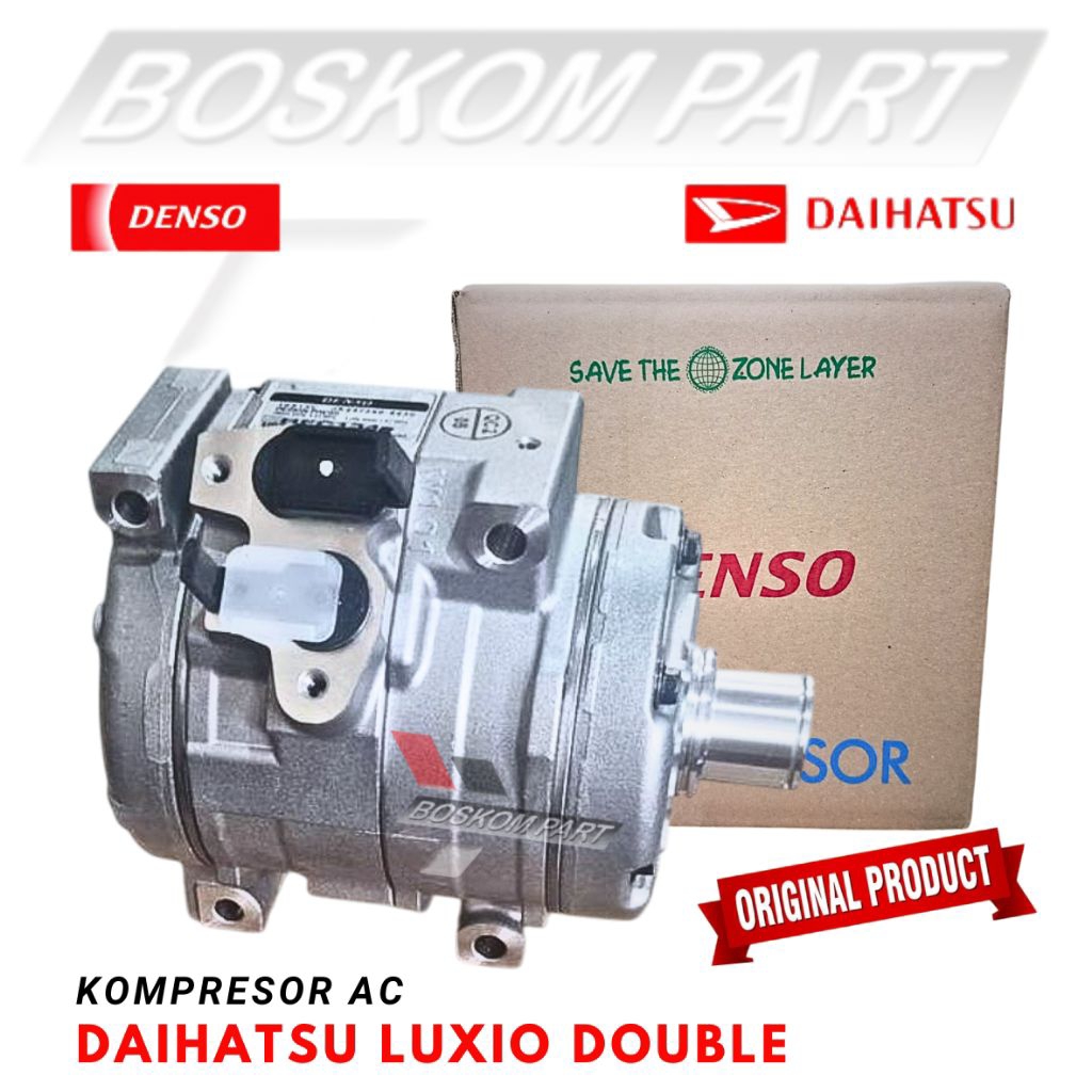 Kompresor Ac Luxio Double Blower Original Denso