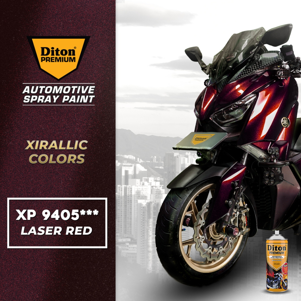 DITON PREMIUM XIRALLIC EFFECT LASER RED - XP 9405***