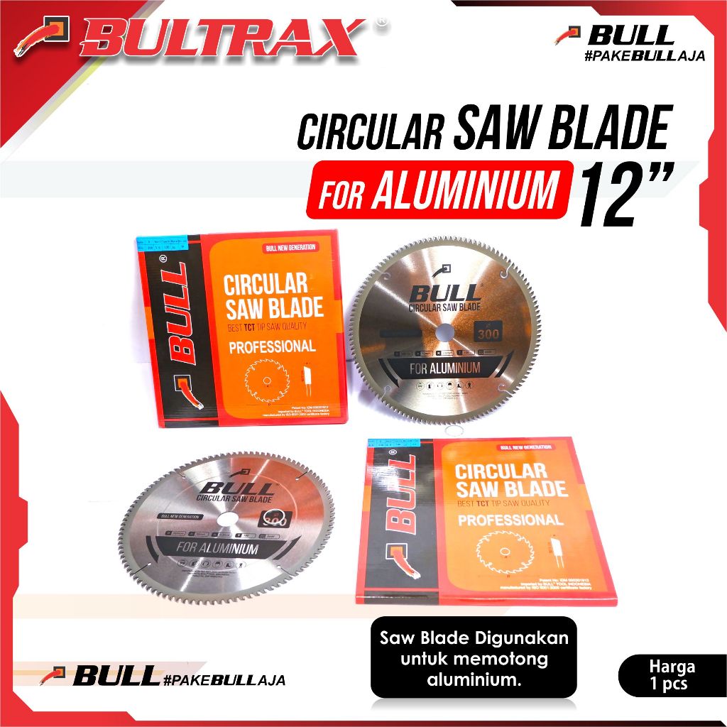 Bull aluminium circular saw blade 12 inch