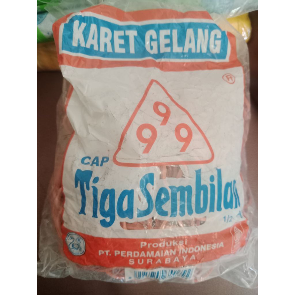 

karet gelang 1/2 kg cap tiga sembilan