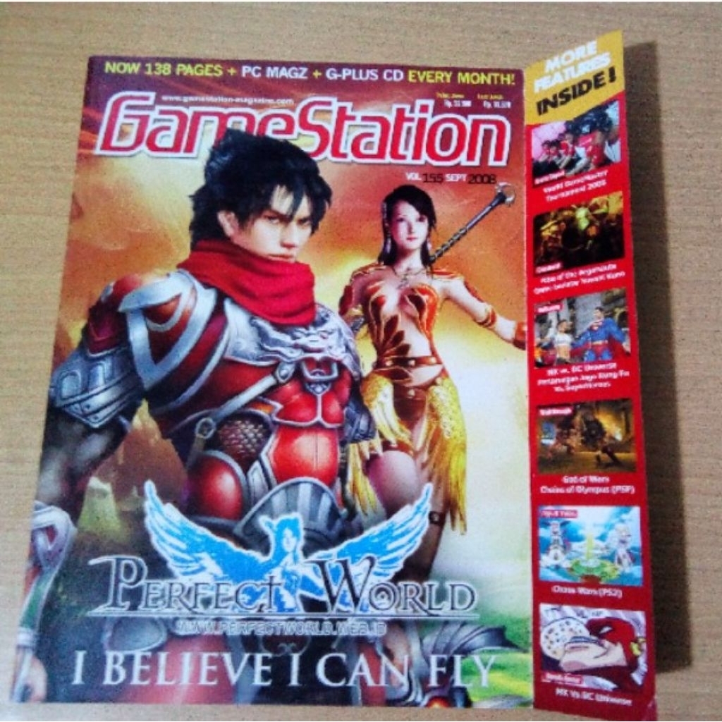 Majalah Gamestation vol 155, September 2008