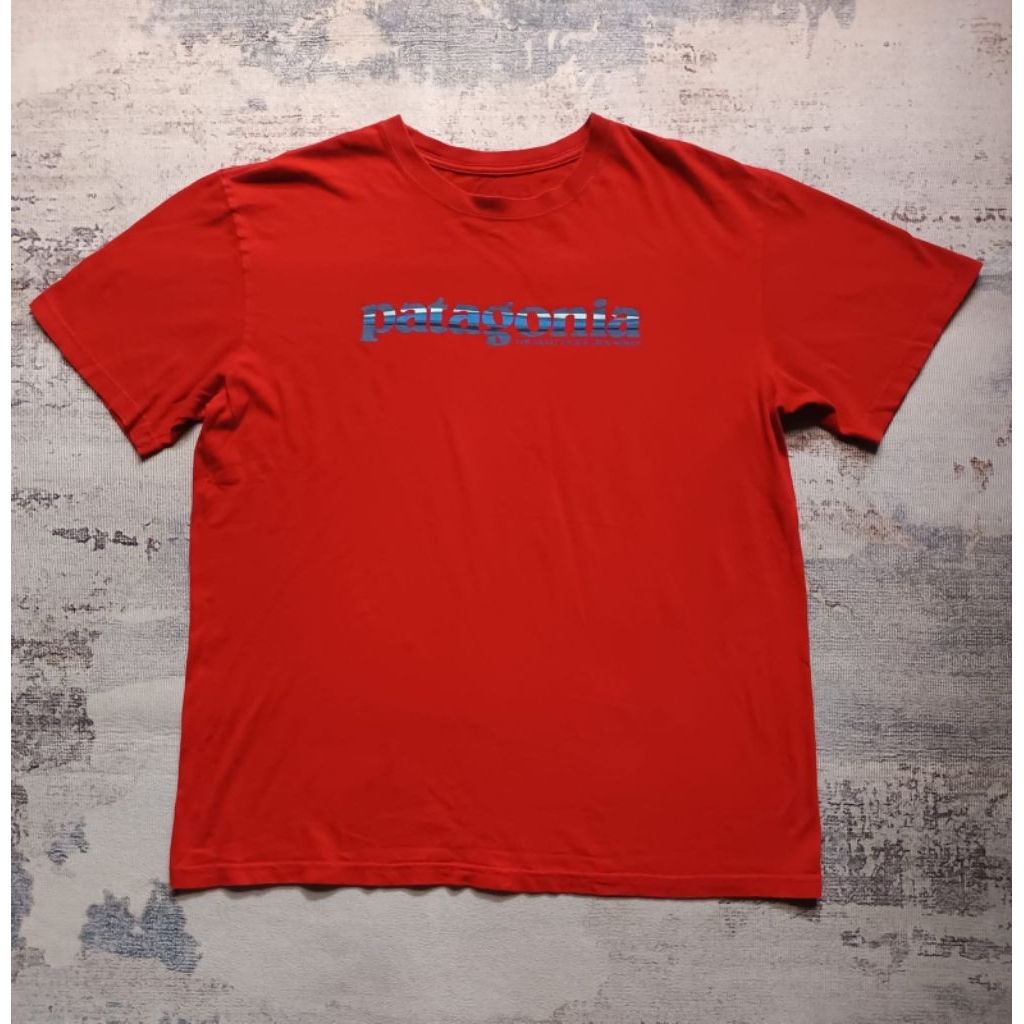 T-shirt Patagonia red original sekond