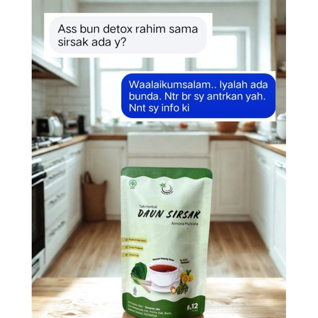 

teh herbal daun sirsak