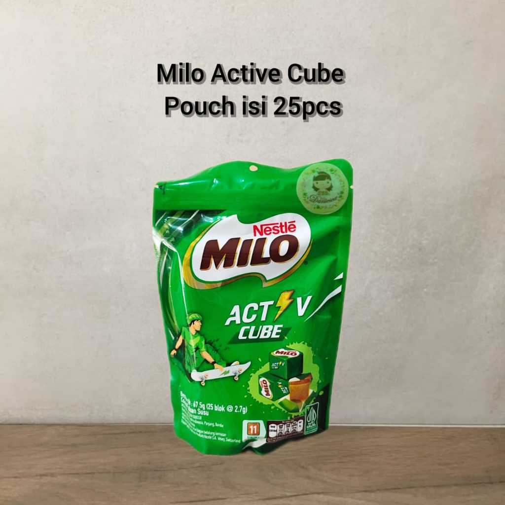 

Milo activ cube pouch isi 25 pcs ( scp )