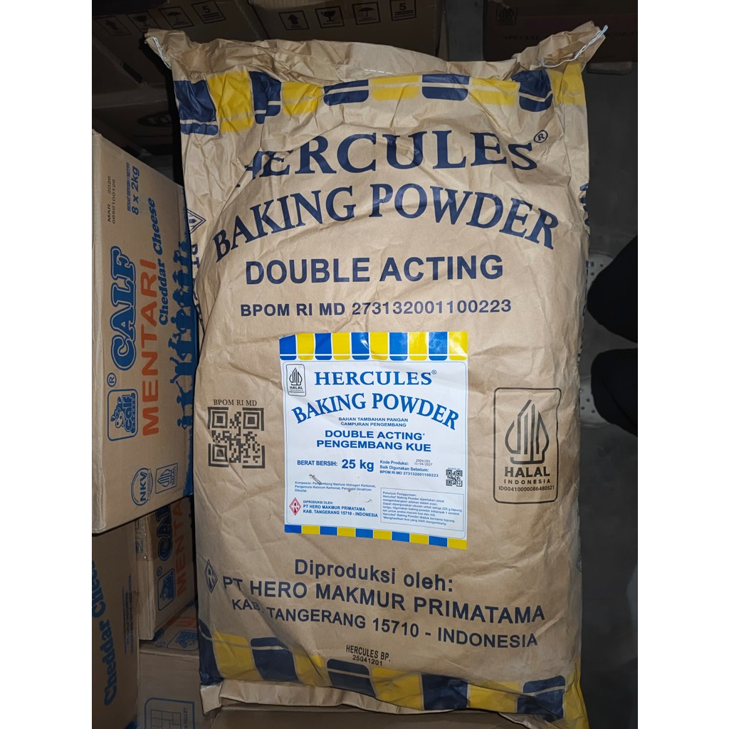 

HERCULES BAKING POWDER 25KG PCS