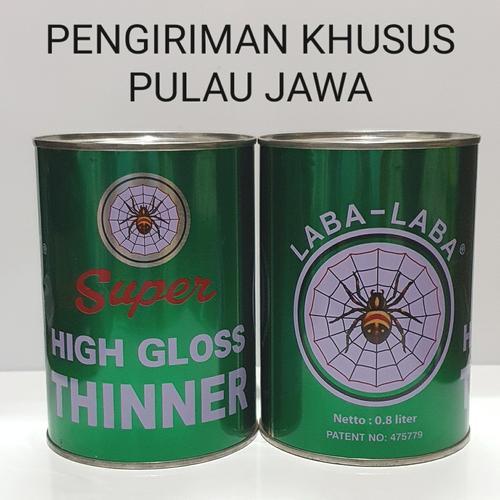 Thiner Thinner ND Super High Gloss LABA LABA HIJAU 1 Klg / 1 Ltr