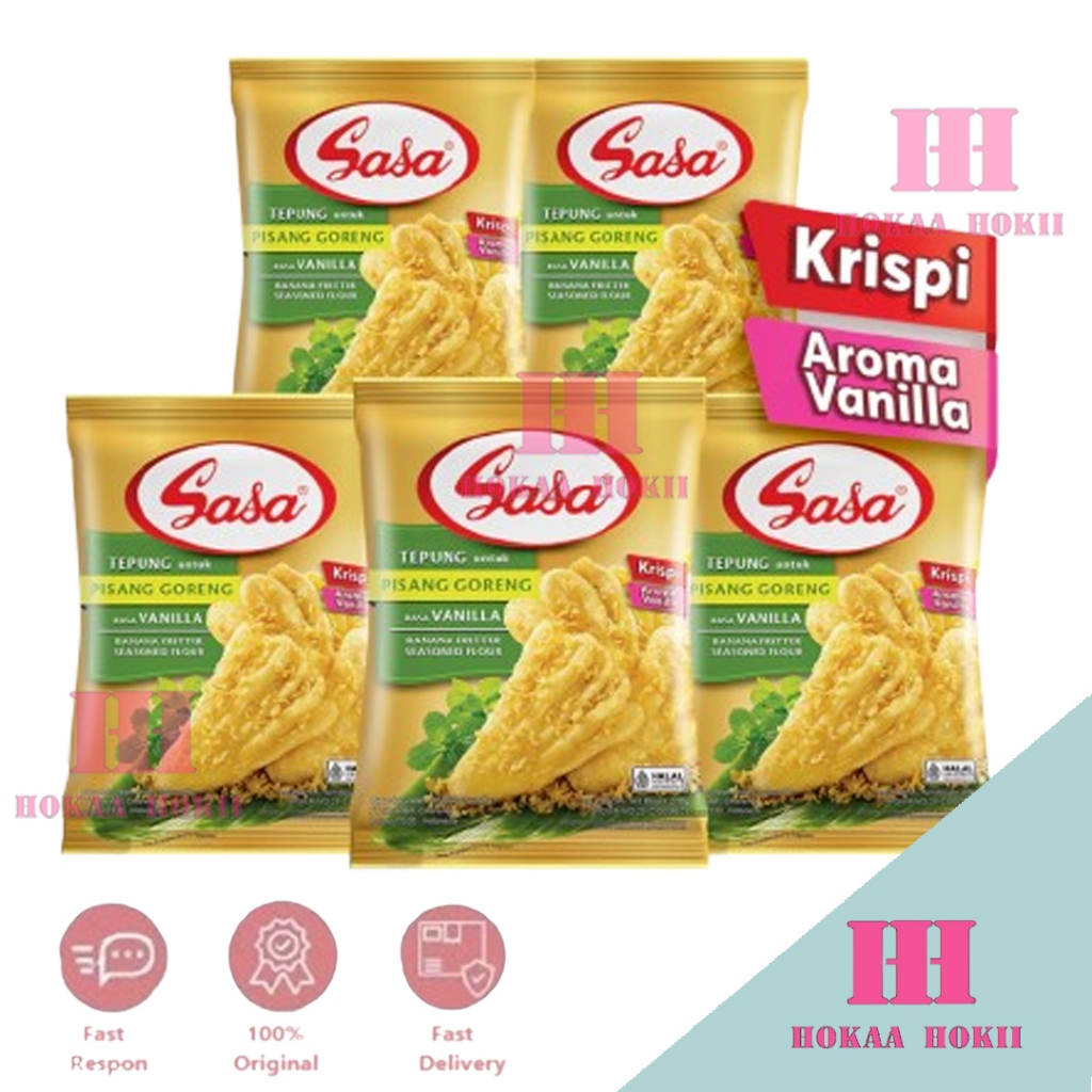 

Sasa Tepung Pisang Goreng Bervitamin & Bermineral 70g - 5pcs