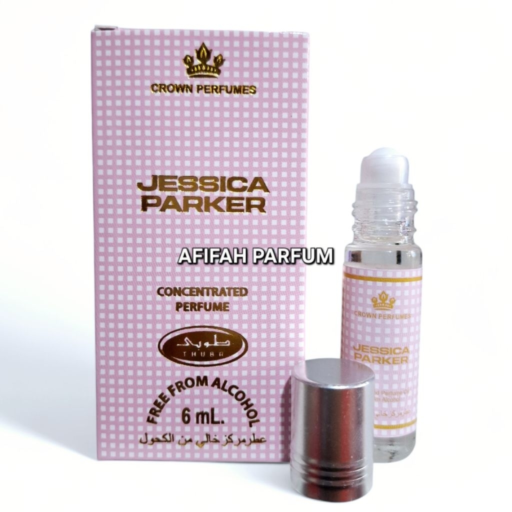 Parfum Thuba Aroma Jessica Parker 6ml Roll On - Minyak Wangi Non Alkohol