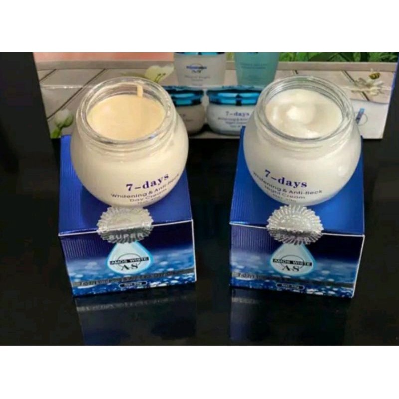 Terbaru cream amos whitening 30 gr- krim siang&malam NEW