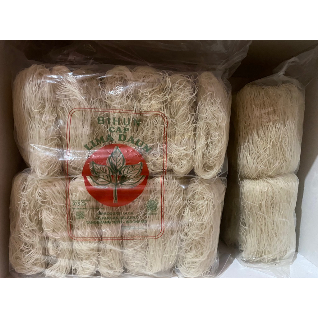 

Bihun Cap Lima Daun 975 Gram