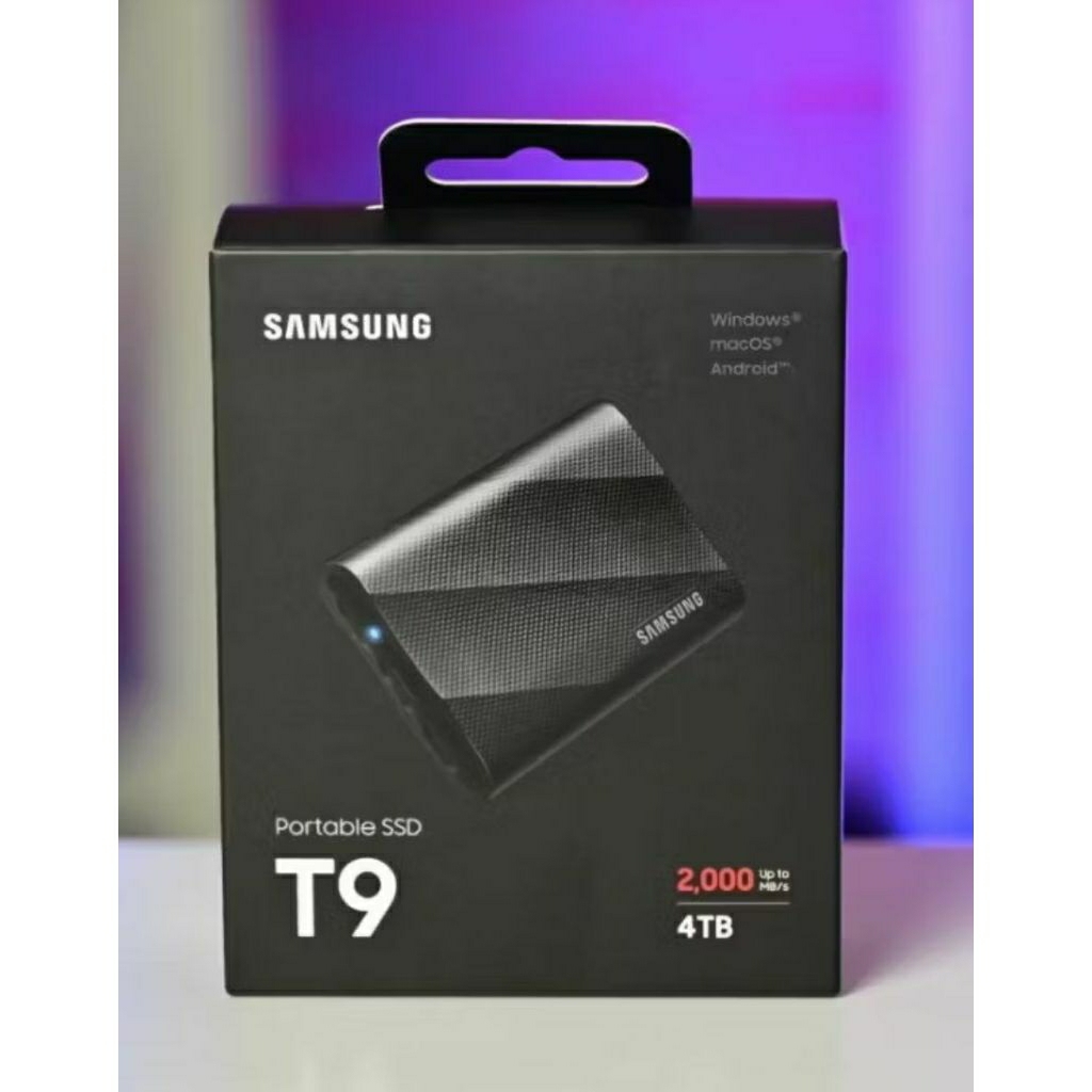 SSD portable Samsung T9 external 4tb