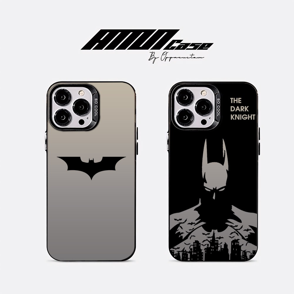CASE HOLOGRAM BATMAN OPPO RENO 4F A57 2020 8T 4G A15 A15S A55 A35 A53 A5 2020 A77S A58 5G 4G A78 4G 