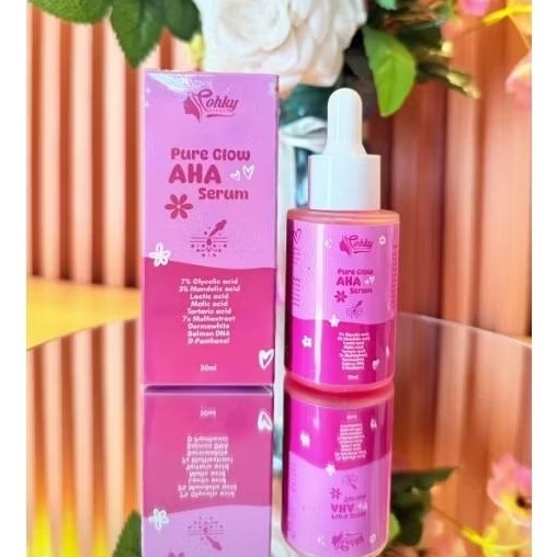 Pure Glow AHA Serum by Tohky Beauty