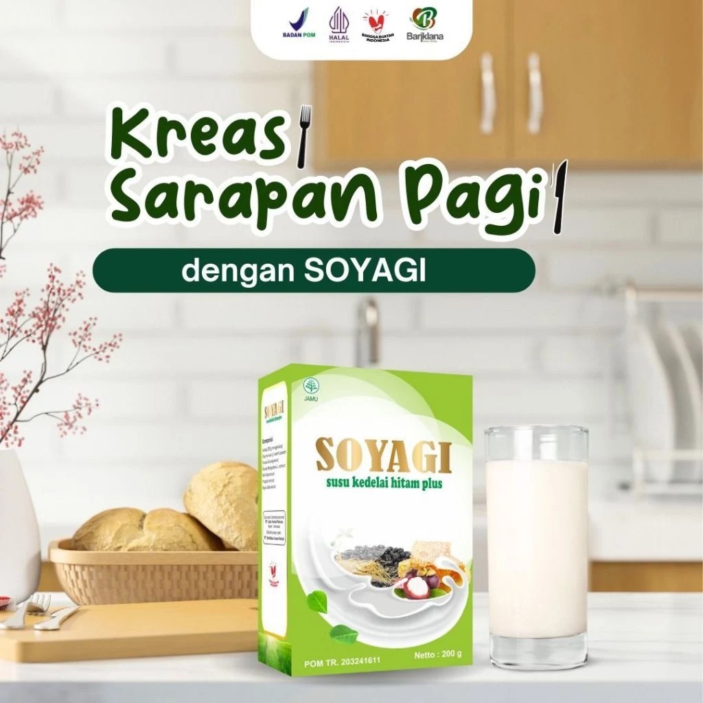 

(Ready) SOYAGI Susu Kedelai Hitam Pilihan - Cocok untuk Diet